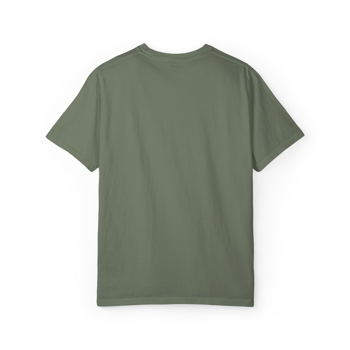 P.O.M.E. Embroidered Logo T-Shirt – Grey Edition with Red Stitch (Unisex Streetwear Statement)