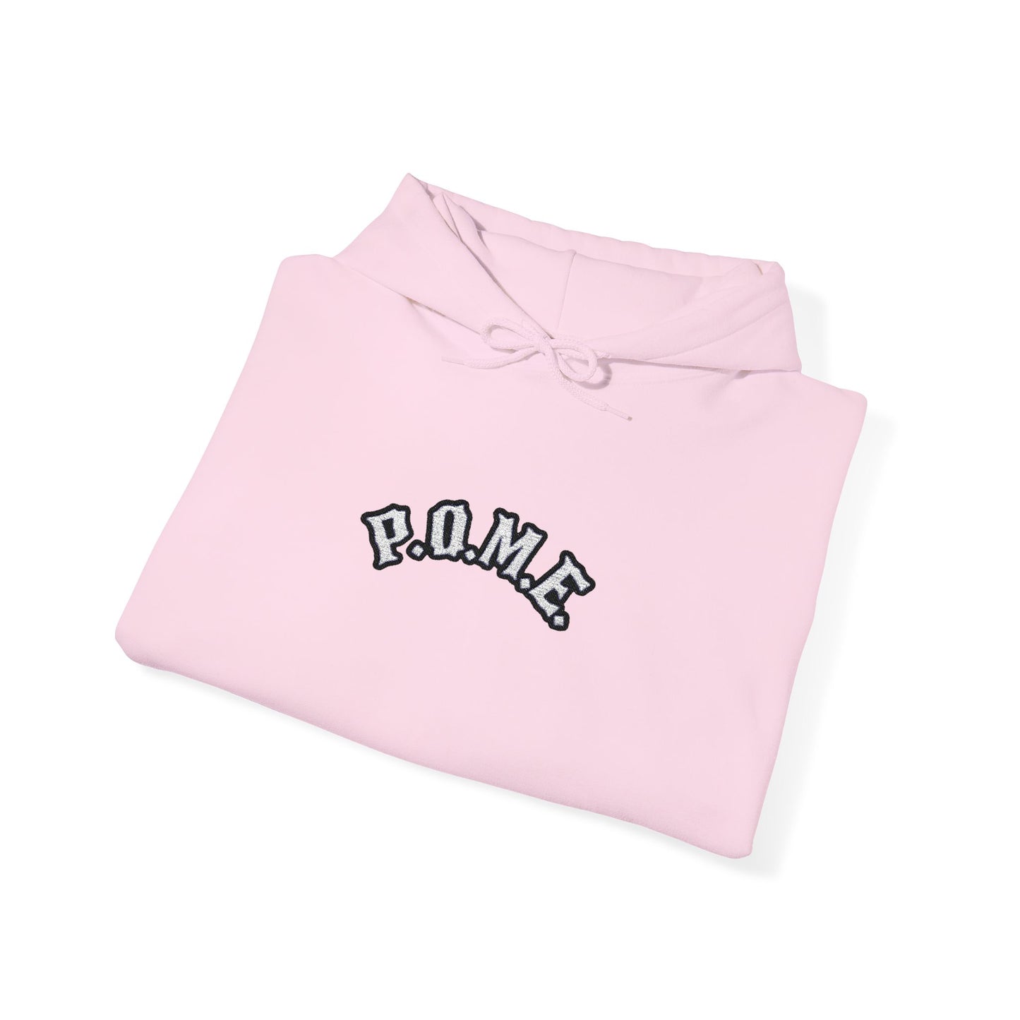 P.O.M.E Core Hoodie (Women's) - Light Pink (Premium Embroidered)