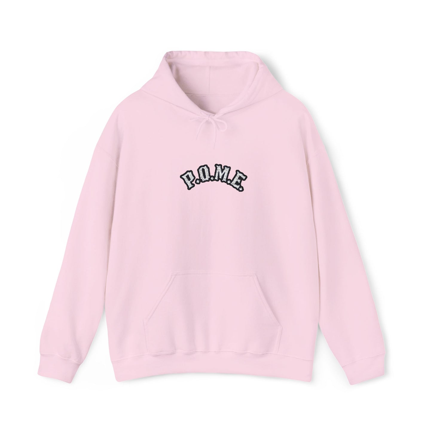 P.O.M.E Core Hoodie (Women's) - Light Pink (Premium Embroidered)