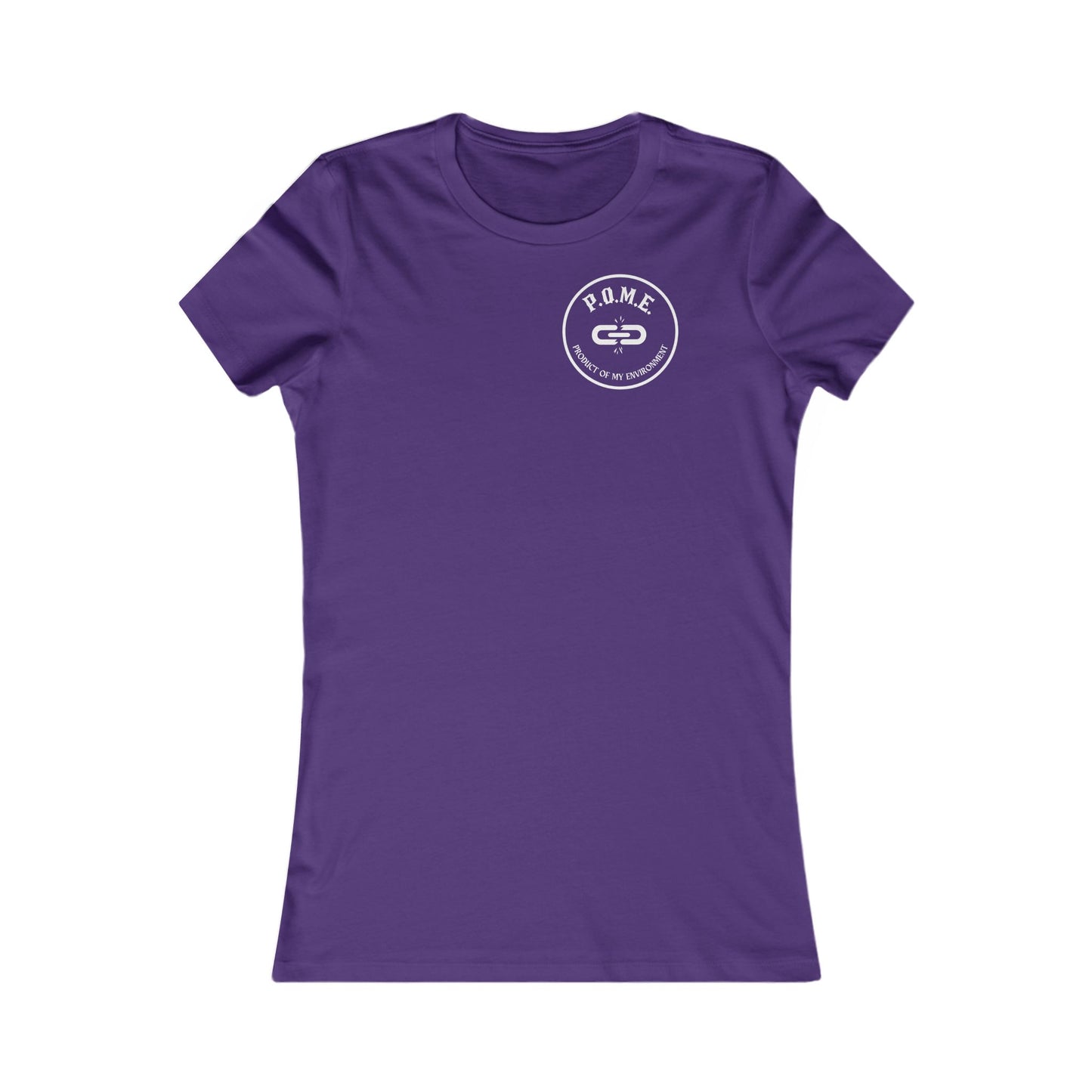 P.O.M.E. Signature Tee (Women's) – Purple & Berry