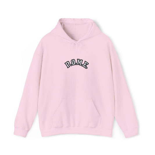 P.O.M.E Core Hoodie (Women's) - Light Pink (Premium Embroidered)