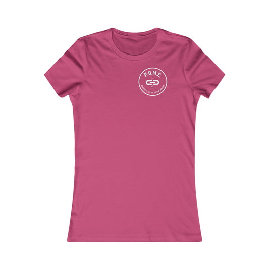 P.O.M.E. Signature Tee (Women's) – Purple & Berry