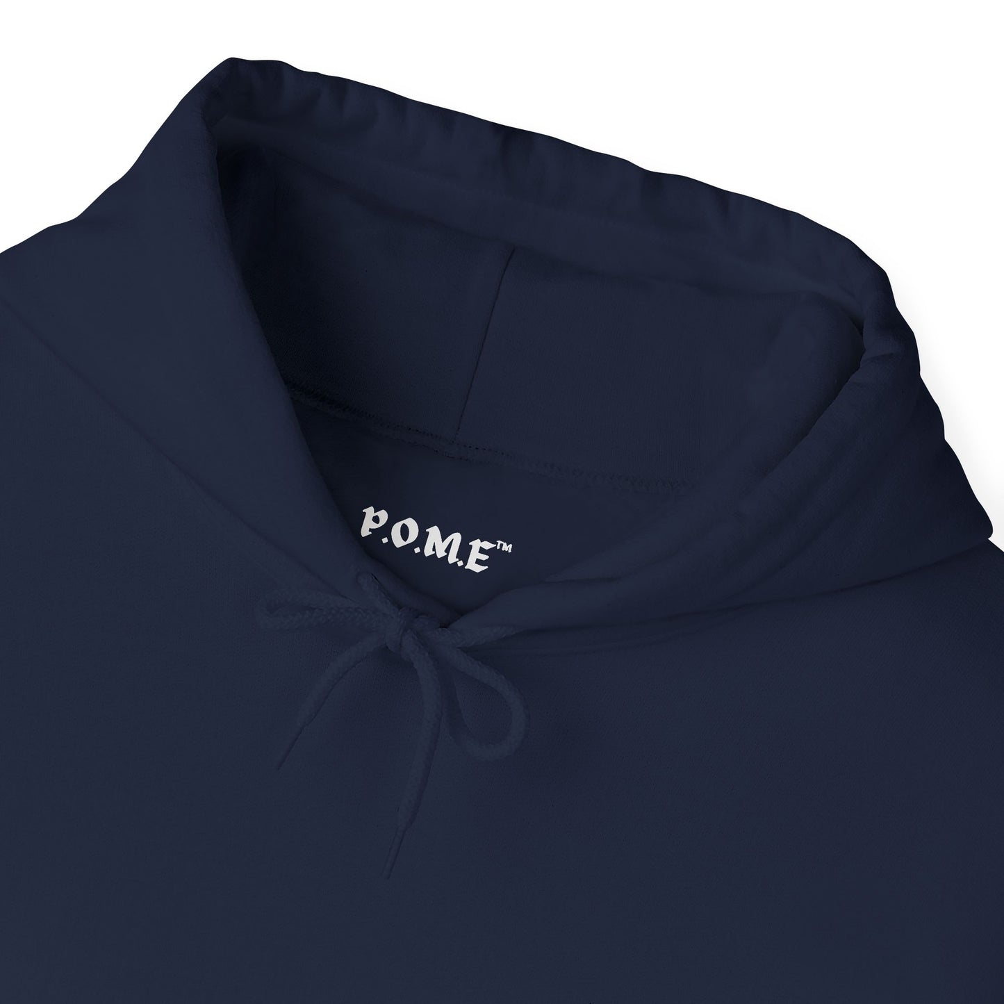 P.O.M.E Core Embroidered Hoodie (Navy Blue)