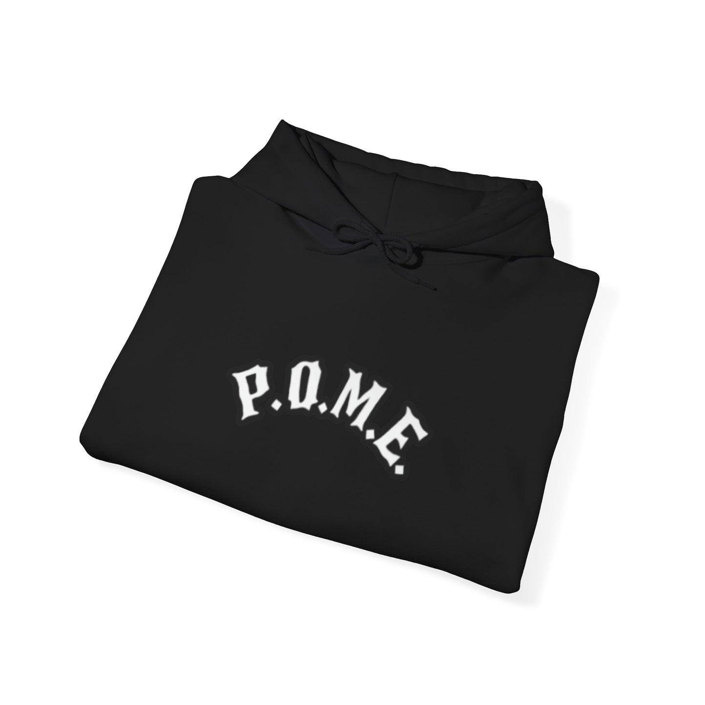 P.O.M.E Core Embroidered Hoodie (Black)