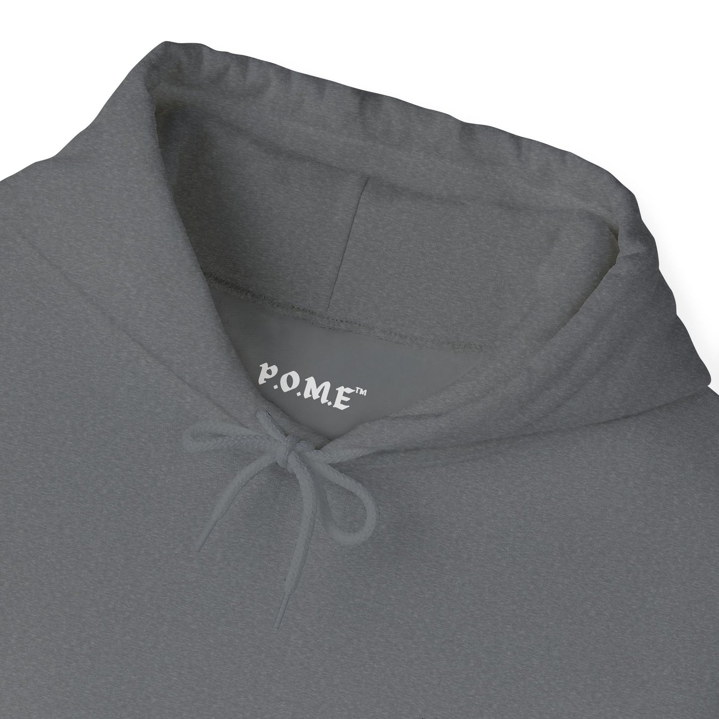 P.O.M.E Core Embroidered Hoodie (Heather Grey)